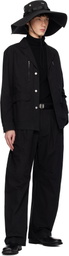 AFTER PRAY Black F-2 Work Blazer