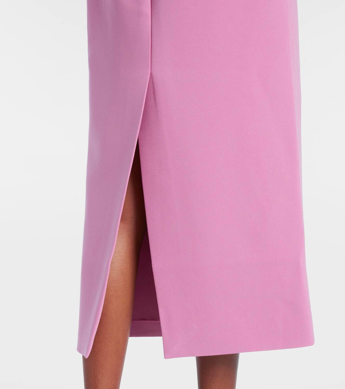 Roksanda Garance balloon-sleeve crêpe gown