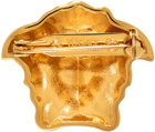 Versace Gold Medusa Pin