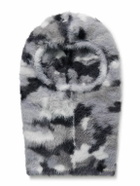 Acne Studios - Kairossa Brushed Camouflage Jacquard-Knit Balaclava
