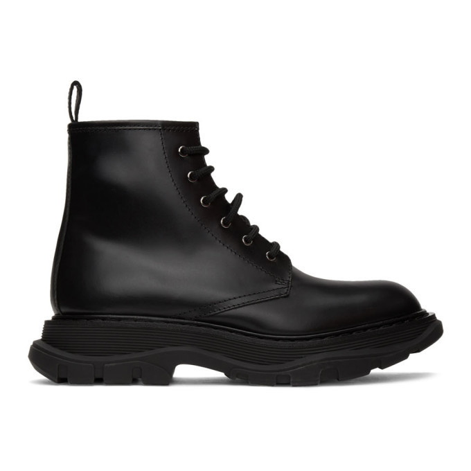 Photo: Alexander McQueen Black Beauty Lace-Up Boots
