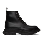 Alexander McQueen Black Beauty Lace-Up Boots