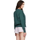 Vivienne Westwood Green Bea Cropped Cardigan