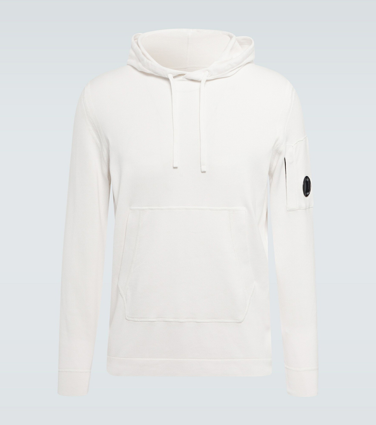 パーカー・フーディ C.P. COMPANY Men Hoodies 18CMSS044A005086W 103 White C.P. Company - Cotton hoodie C.P. Company