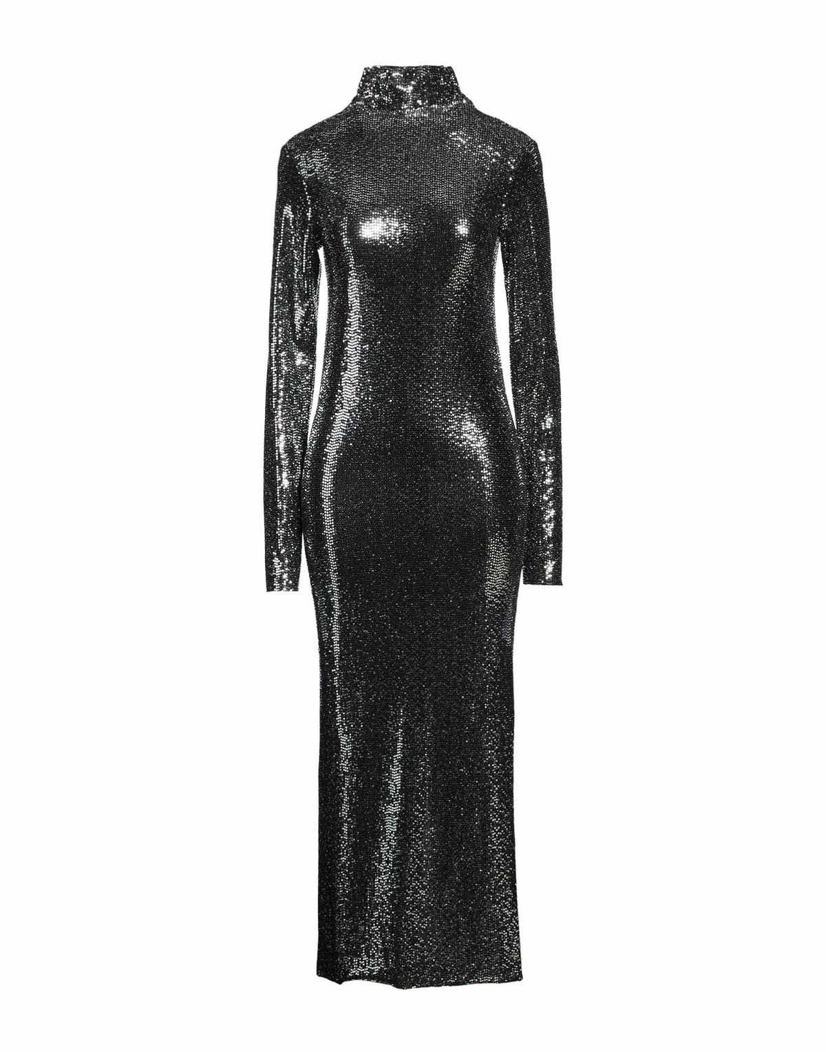 Maje Womens Maxi dress in Silver