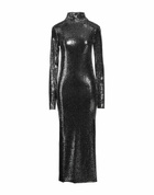 Maje Womens Maxi dress in Silver