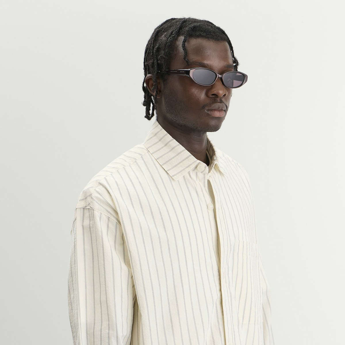 Gentle Monster Monica Sunglasses in Red/Brown 