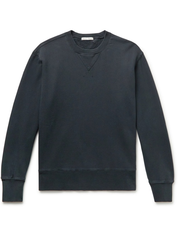 Photo: ALEX MILL - Loopback Cotton-Jersey Sweatshirt - Black - L