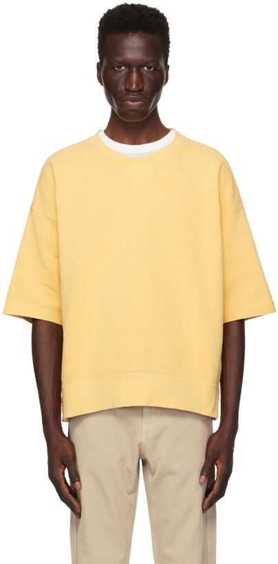 Photo: visvim Yellow Jumbo SB Sweatshirt