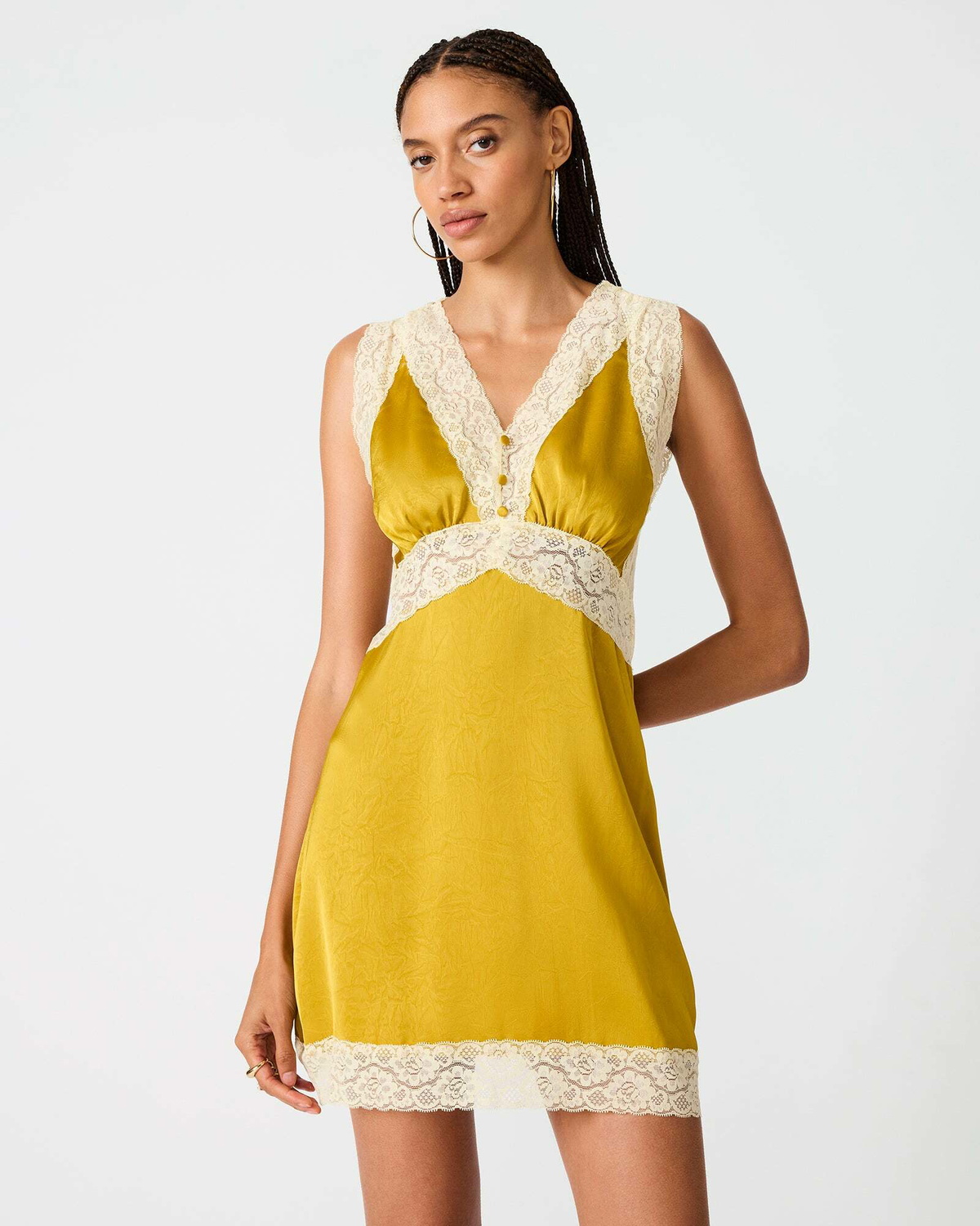 Steve Madden Savanna Dress in Mustard