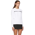 1017 ALYX 9SM White and Black 3D Logo Sweater