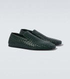 Bottega Veneta Palazzo Intrecciato leather loafers