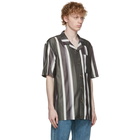 Han Kjobenhavn Grey Stripe Summer Shirt