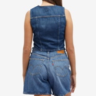 Levi's Women's Denim Waistcoat in Blue