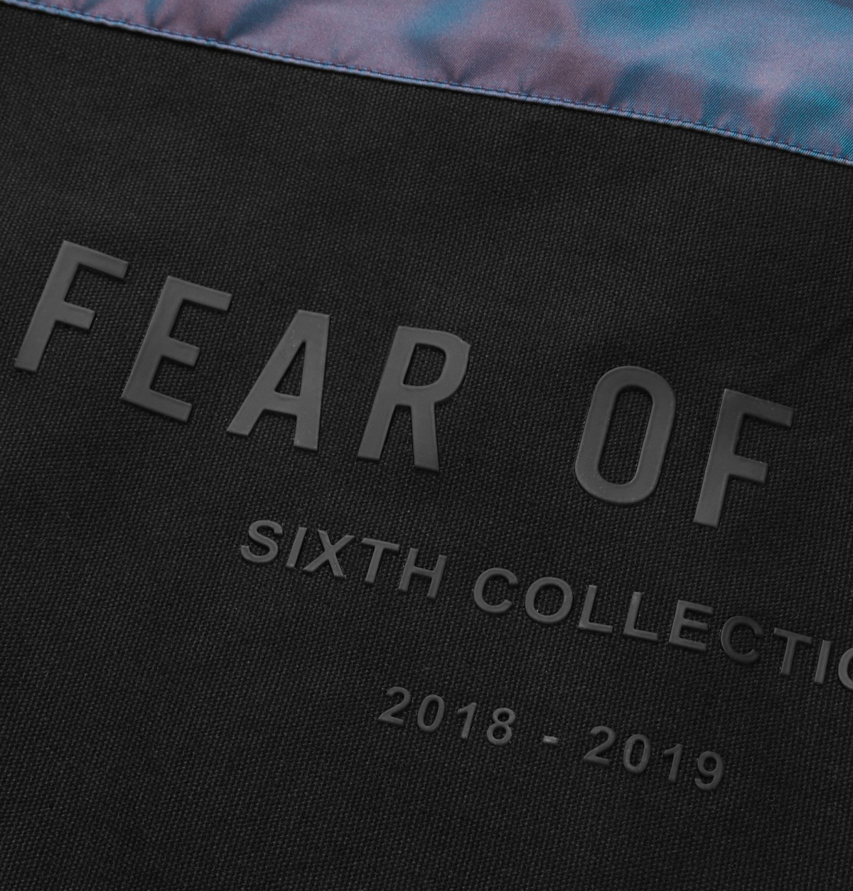 Fear of God - Logo-Appliquéd Iridescent Nylon Zip-Up Hoodie - Blue