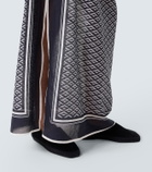 Tom Ford Printed cotton beach cover-up