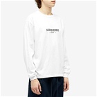 Neighborhood Men's Long Sleeve LS-5 T-Shirt in White