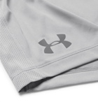 Under Armour - Raid 2.0 Mesh-Panelled HeatGear Shorts - Men - Light gray