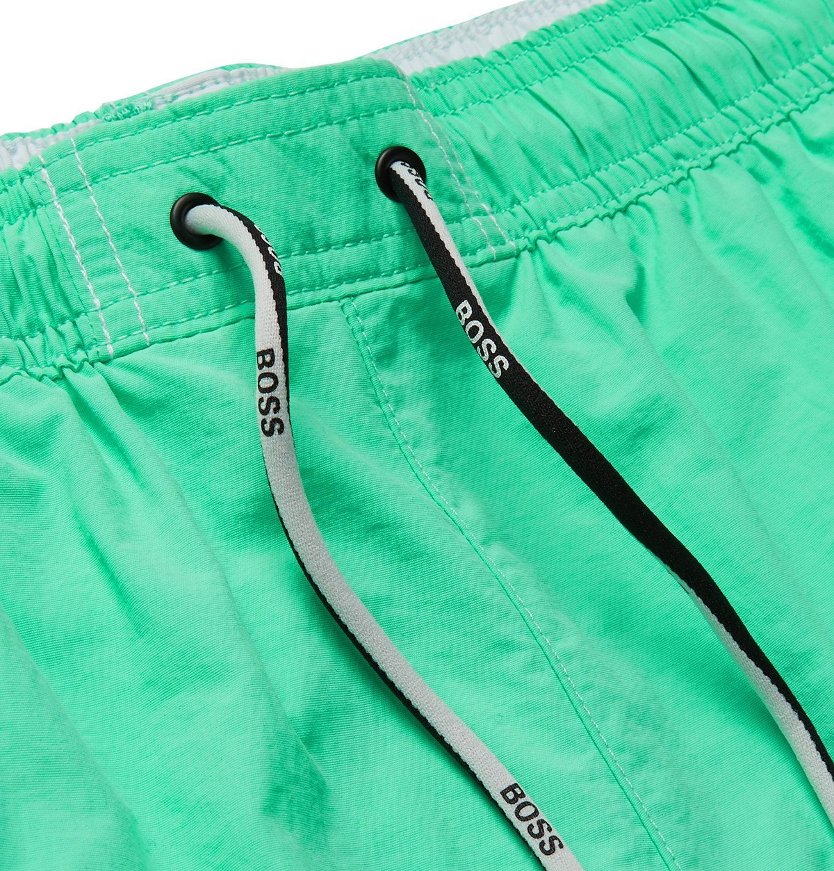 Hugo Boss Tuna SlimFit MidLength Swim Shorts Green Hugo Boss