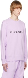Givenchy Purple Archetype Sweatshirt