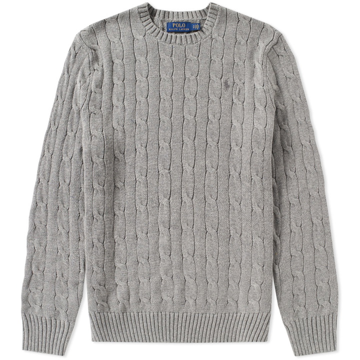 Photo: Polo Ralph Lauren Cable Crew Knit