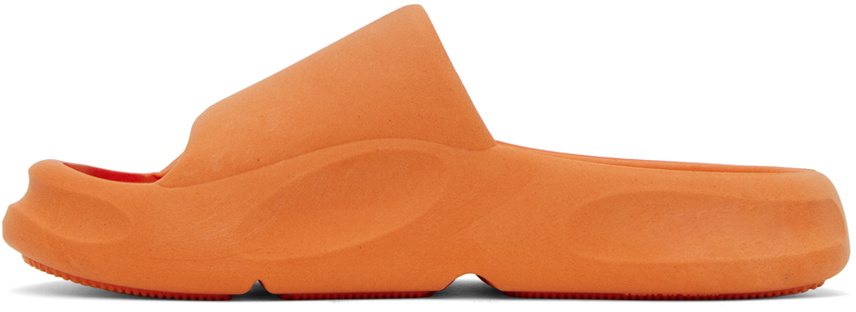 Heron Preston Orange Eco Molded Slides