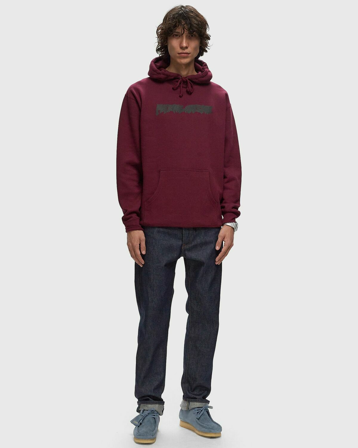 Fucking Awesome Ink Trap Stamp Hoodie Brown Hoodies