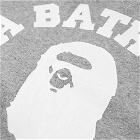 A Bathing Ape Printed College Crew Sweat