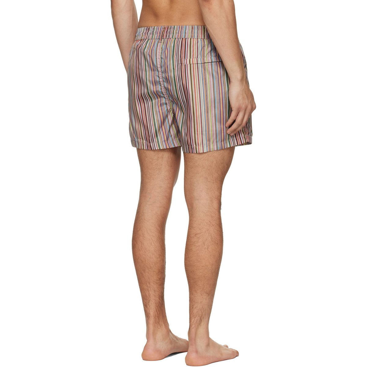 Paul Smith Multicolor 'Signature Stripe' Swim Shorts