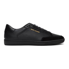 Saint Laurent Black Court Classic SL10 Sneakers