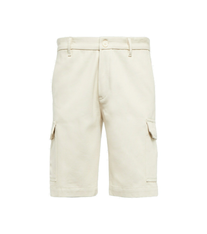 Photo: Loro Piana - Bermuda cotton cargo shorts