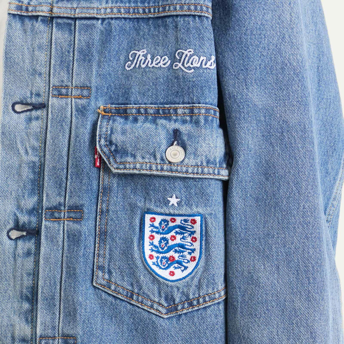 Levi's Men's England Type II Jacket in Blue