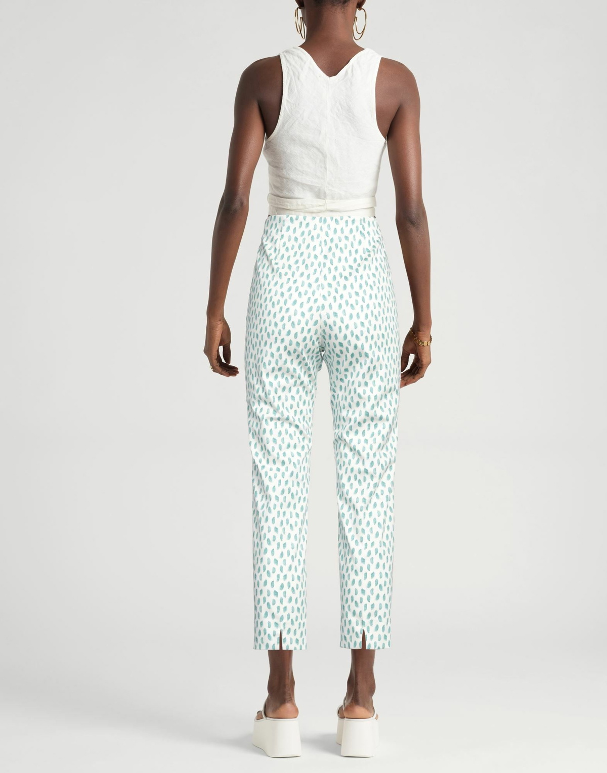 Peserico Womens Pants in White