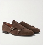 Santoni - Suede Monk-Strap Shoes - Unknown