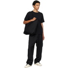 Y-3 Black Bonded-Logo Tote