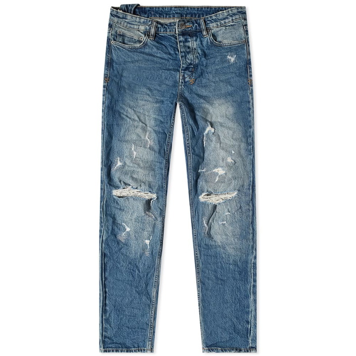 Photo: Ksubi Men's Chitch Slim Jean in Chronicle Trashed