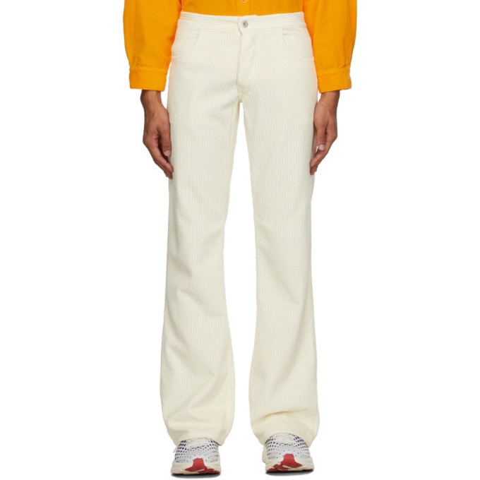 Photo: ERL Off-White Corduroy Trousers
