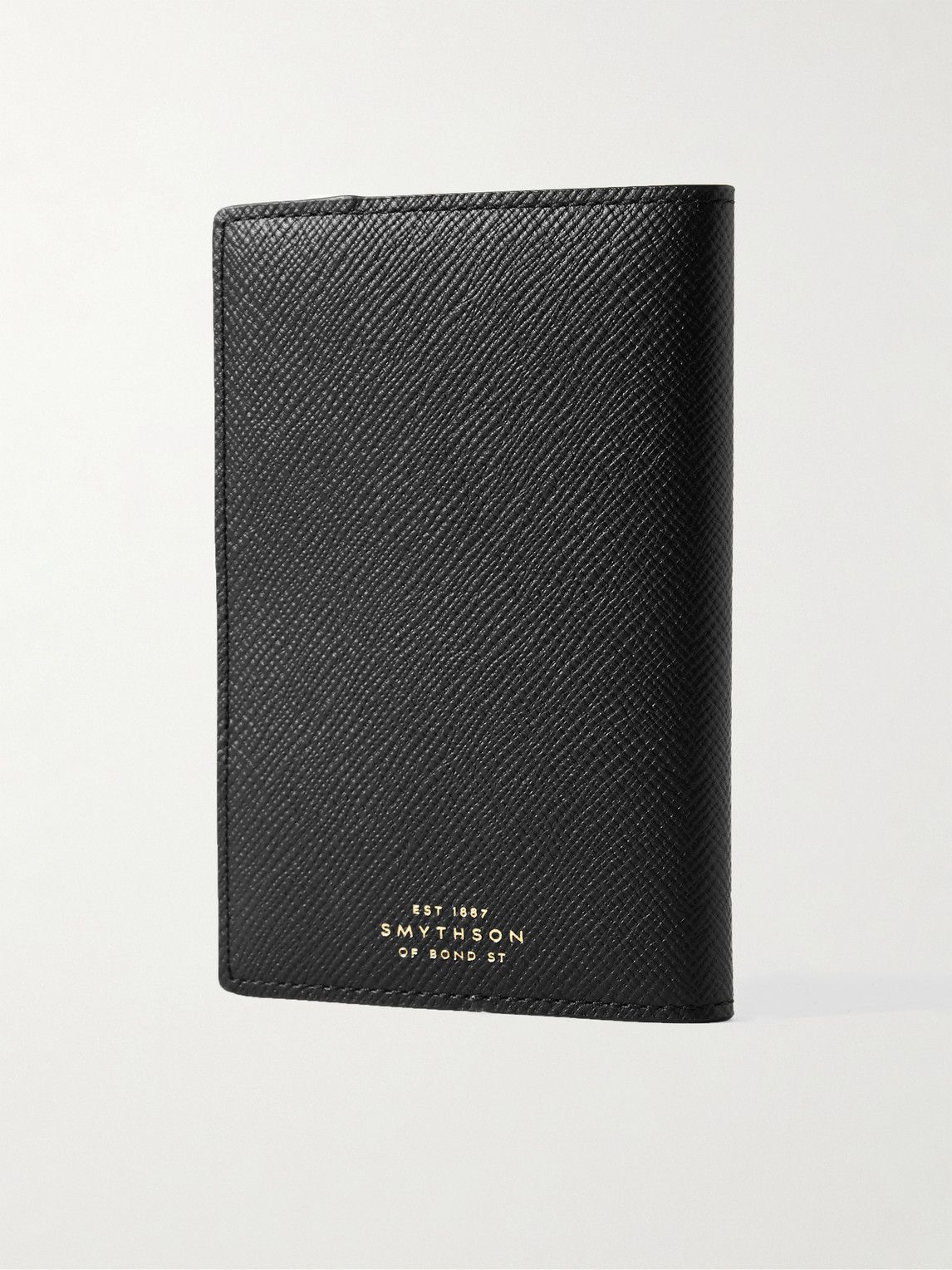 Smythson - Panama Cross-Grain Leather Passport Cover