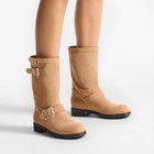 Jimmy Choo Biker Mid Flat Boot
