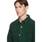 HOPE Green Corduroy Overshirt