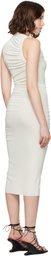 Rick Owens Lilies Off-White Svita Midi Dress