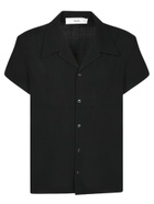 Séfr Mael Crepe Shirt In Black