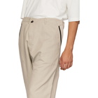 Jan-Jan Van Essche Grey Washi Twill Trousers