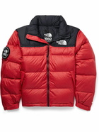 The North Face - 92 Retro Anniversary Nuptse Shell-Trimmed Ripstop Down Jacket - Red