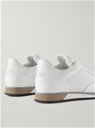 Dunhill - Duke Mesh and Leather Sneakers - White