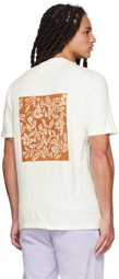 C.P. Company White Graphic T-Shirt