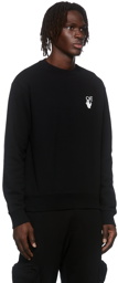 Off-White Black Caravaggio Lute Crewneck Sweater