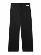 WTAPS - Straight-Leg Cropped Canvas Trousers - Black