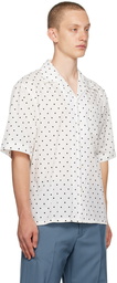 Marni White Polka Dot Shirt