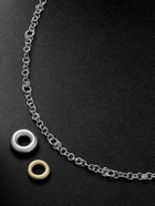 Spinelli Kilcollin - Gravity Sterling Silver and 18-Karat Gold Chain Necklace